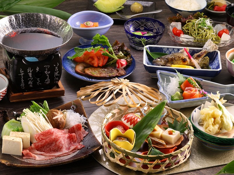 上高地ホテル料理KamikochiH_047sukiyaki_1